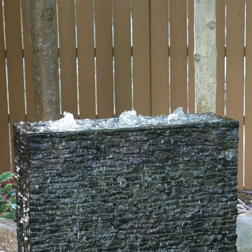 Stacked Slate Wall Topper Straight Quad-Spill - Image 2