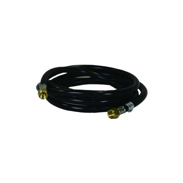 Rubber Gas Hose  3/8" x 10'