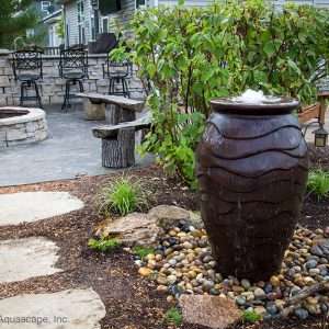 Scalloped Urn 32″ H (81 cm)
