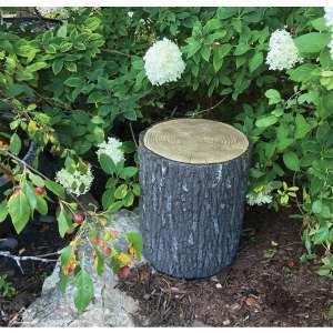 Faux Oak Stump Cover