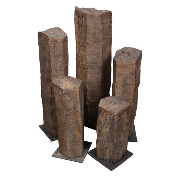Faux Basalt Columns - Set of 5