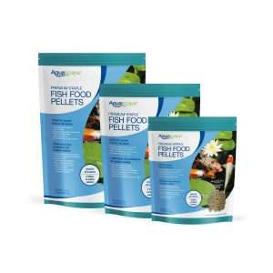 Premium Staple Fish Food Pellets – 1lb Mixed