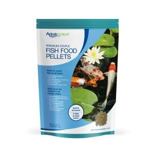 Premium Staple Fish Food Pellets – 4lb Mixed