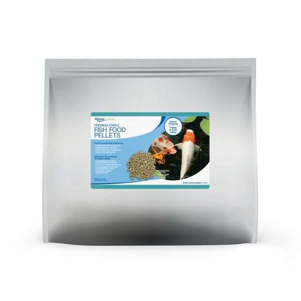 Premium Staple Fish Food Pellets - 11lb Mixed
