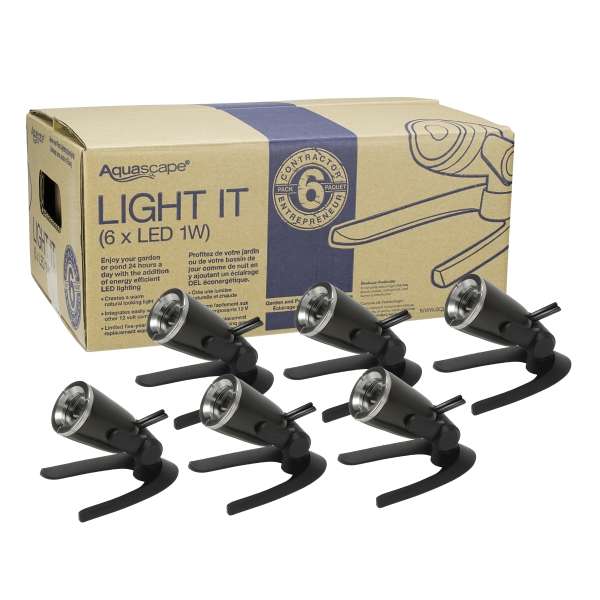1-Watt Spotlight 6-Pack