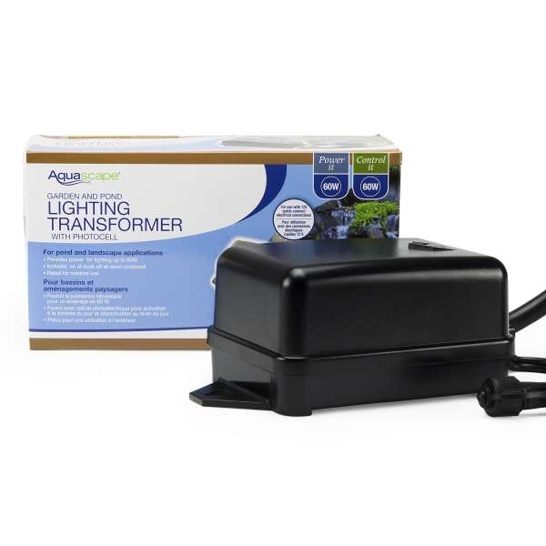 60-Watt Low Voltage Transformer with Photocell