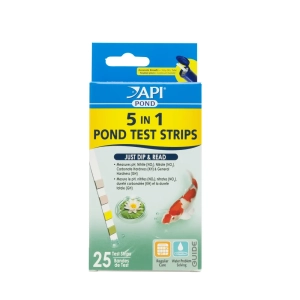 API 5 in 1 Pond Test Strips