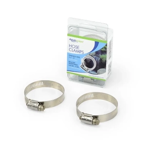Stainless Steel Hose Clamps – 1-1/2″ x 2″ (Qty 2)